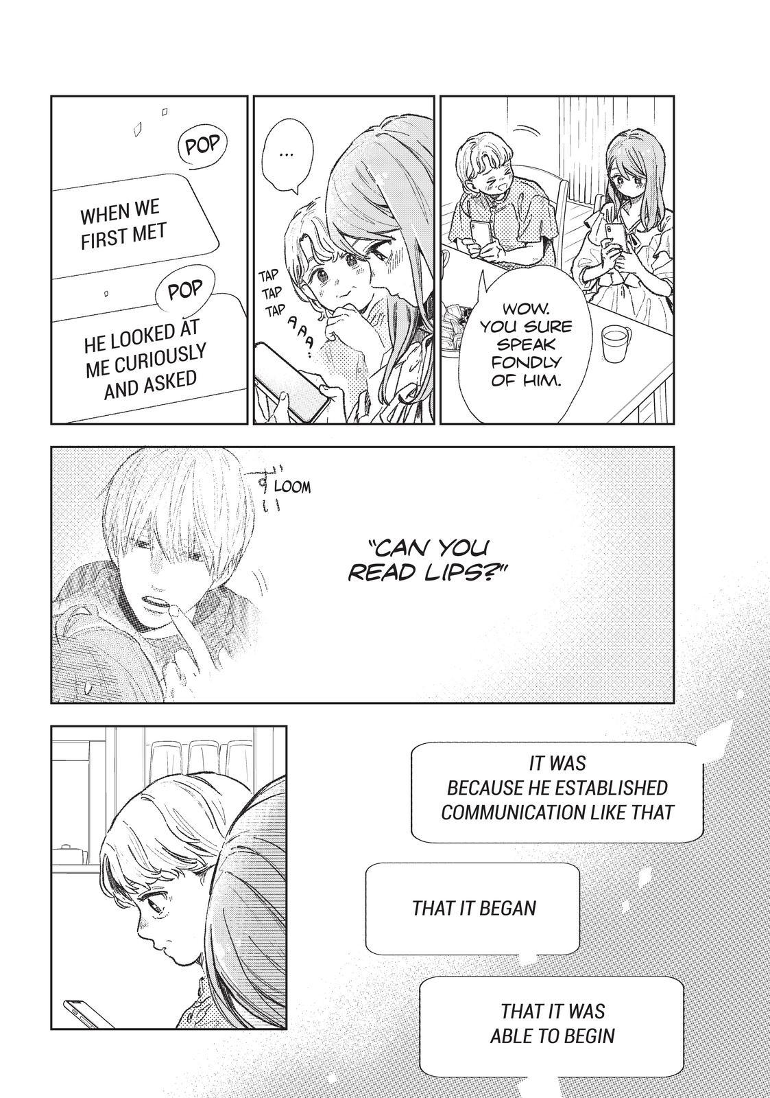 Read A Sign of Affection Manga Online