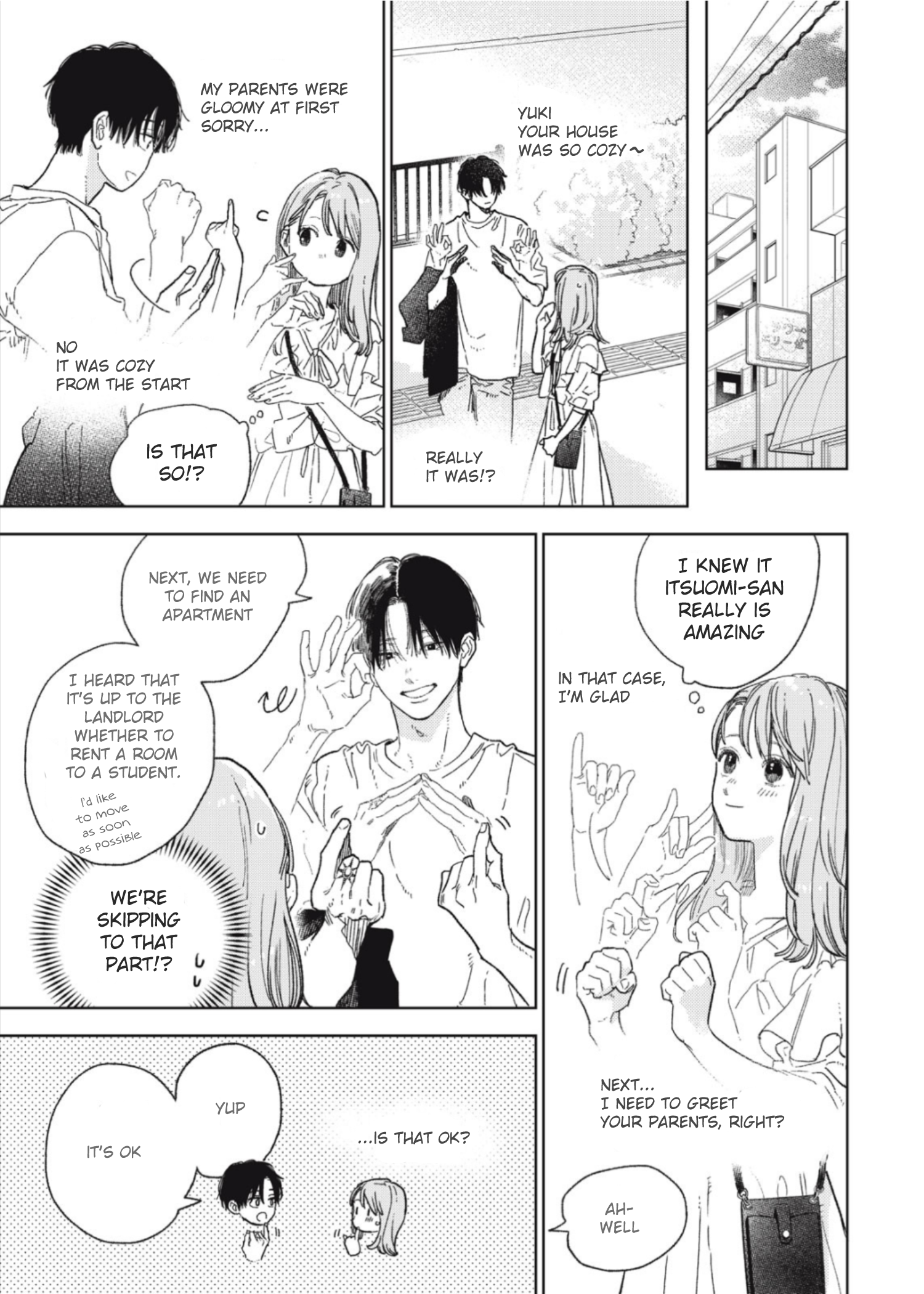 Read A Sign of Affection Manga Online