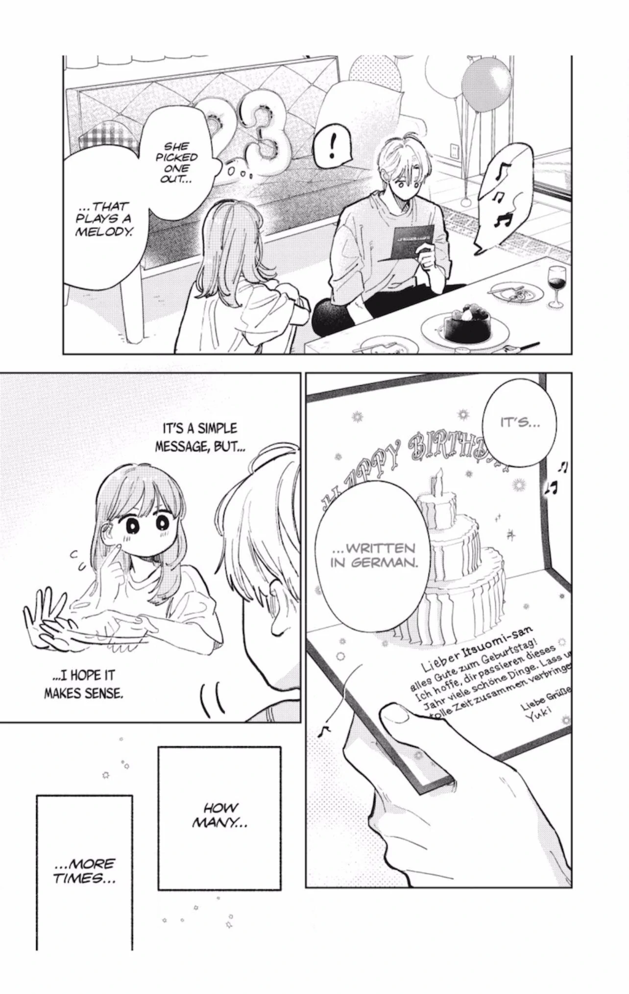 Read A Sign of Affection Manga Online