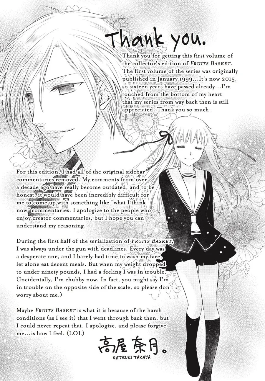 Read Fruits Basket Manga Online
