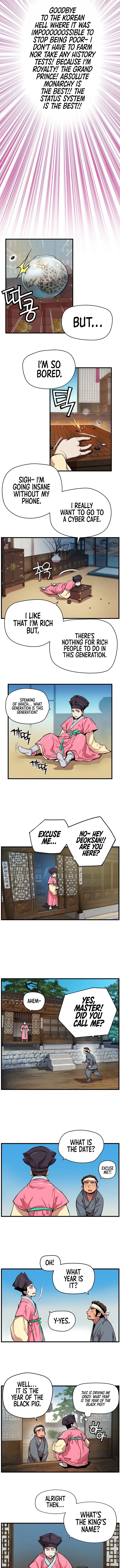 Read I Shall Live As a Prince Manga Online