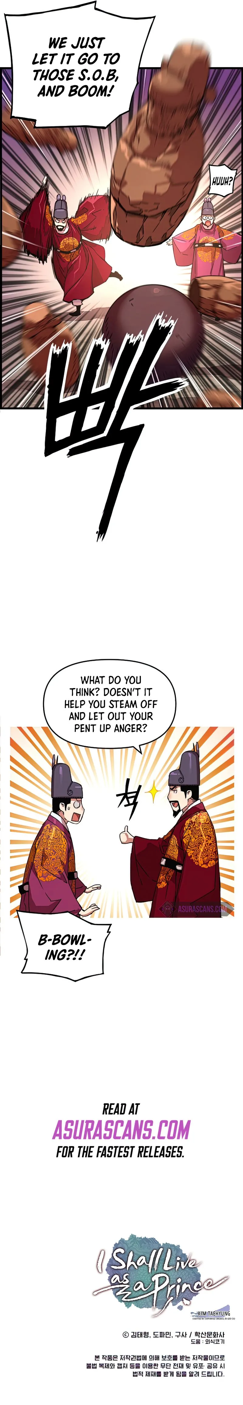 Read I Shall Live As a Prince Manga Online
