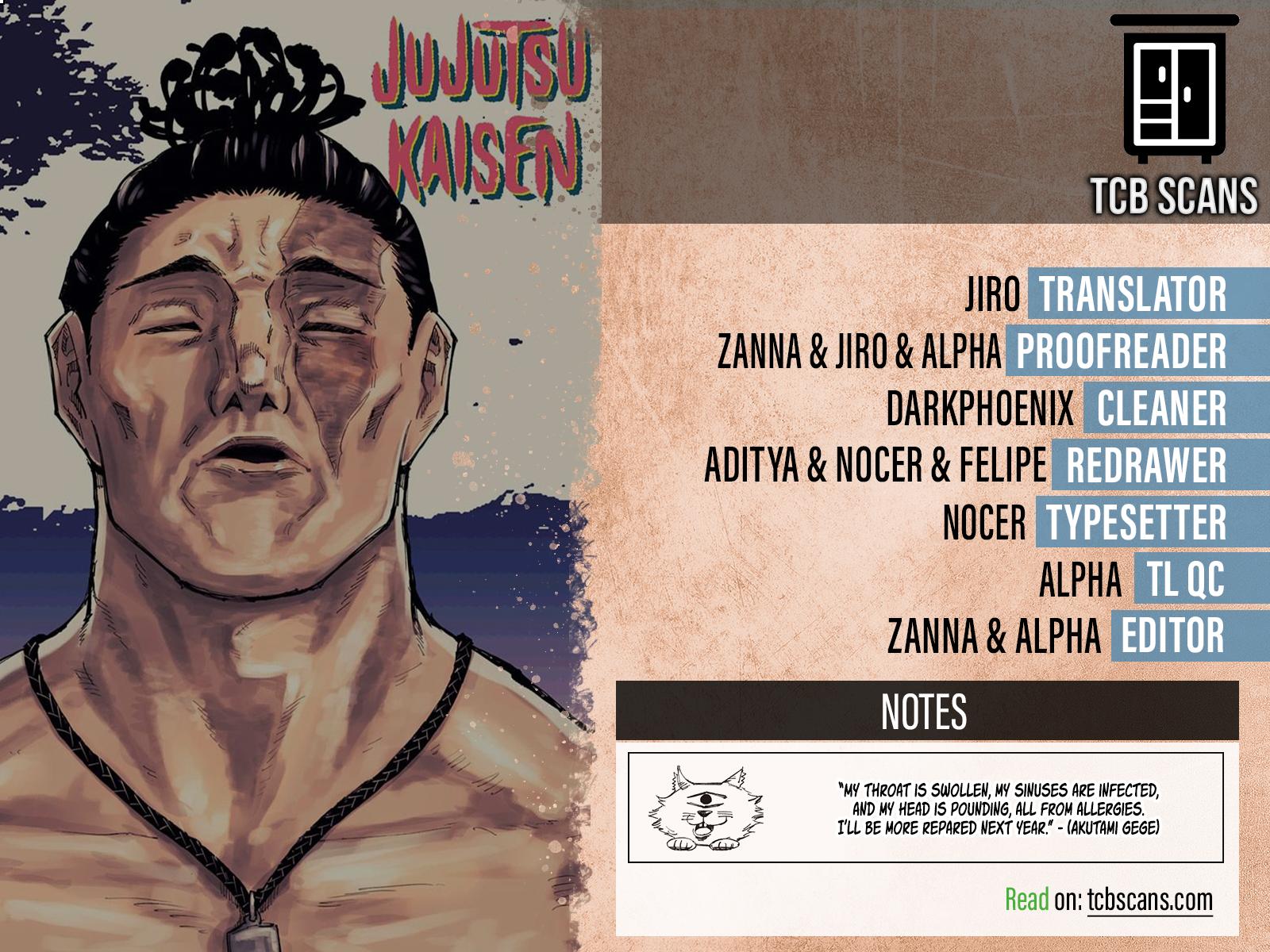 Read Jujutsu Kaisen Manga Online