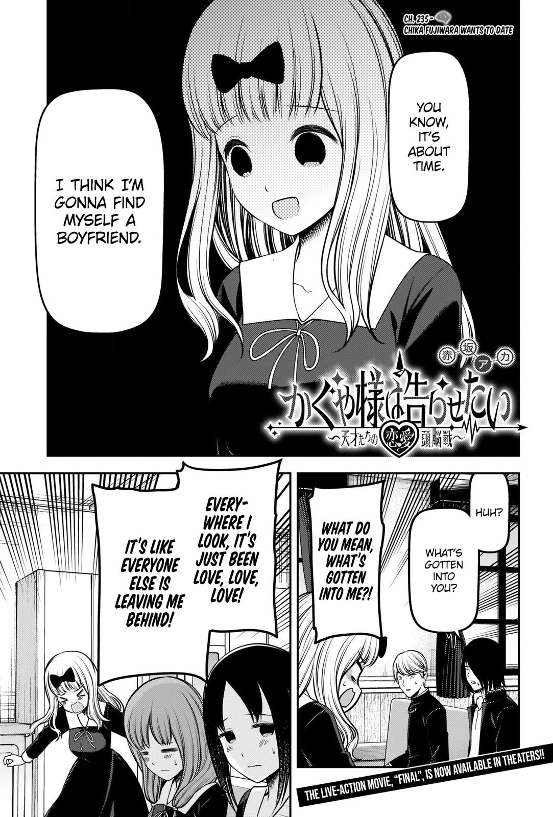Read Kaguya sama  Love Is War Manga Online
