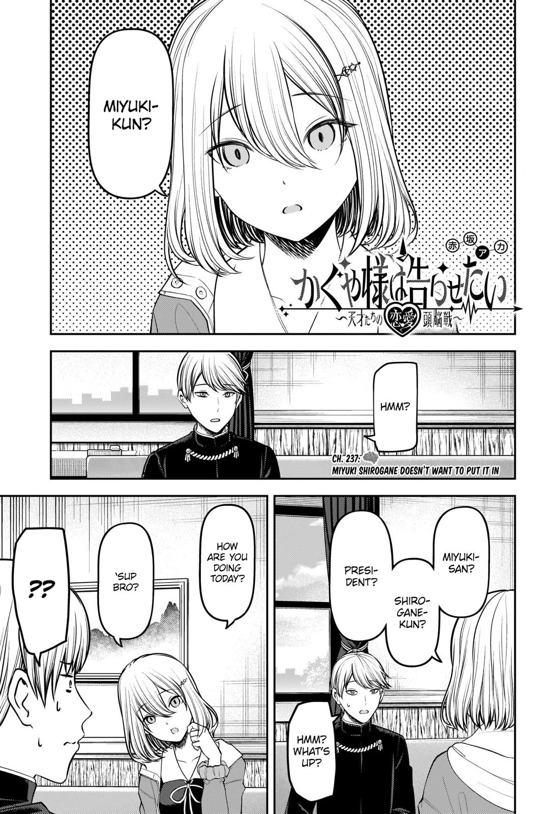 Read Kaguya sama  Love Is War Manga Online