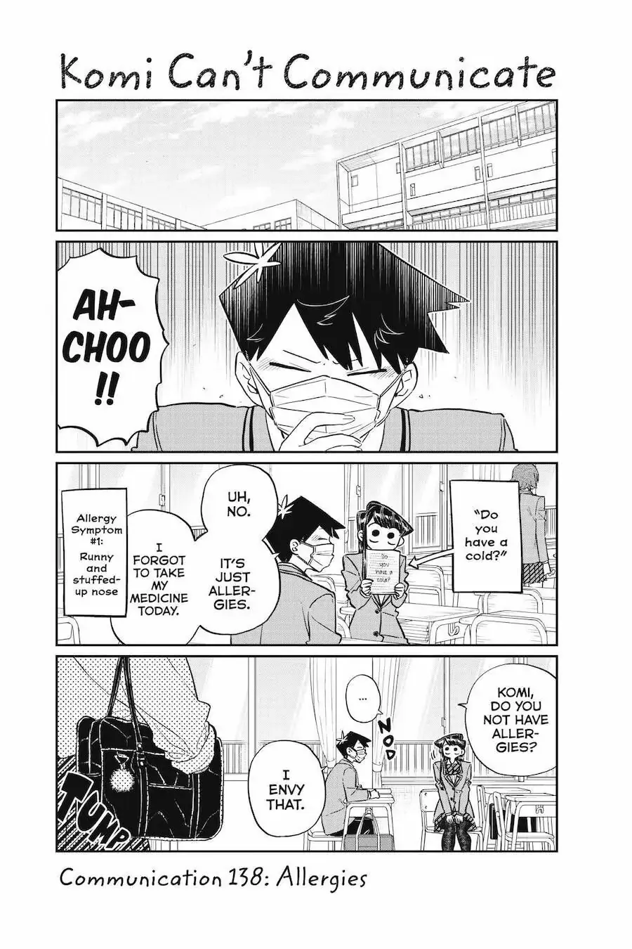 Read Komi Can't Communicate Manga Online