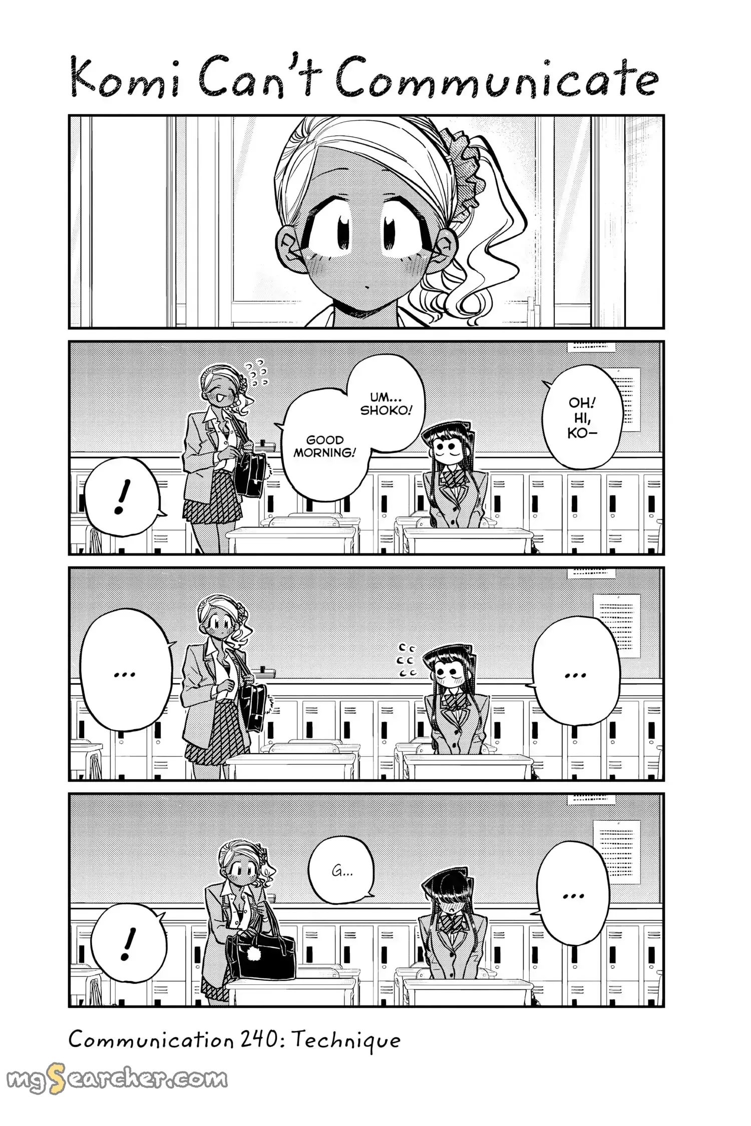 Read Komi Can't Communicate Manga Online