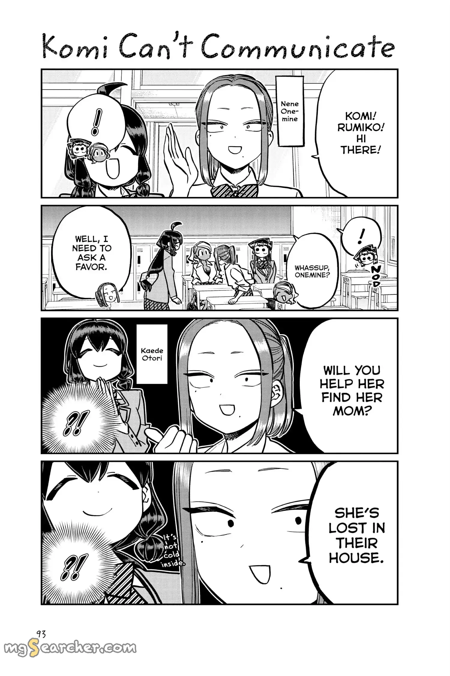 Read Komi Can't Communicate Manga Online