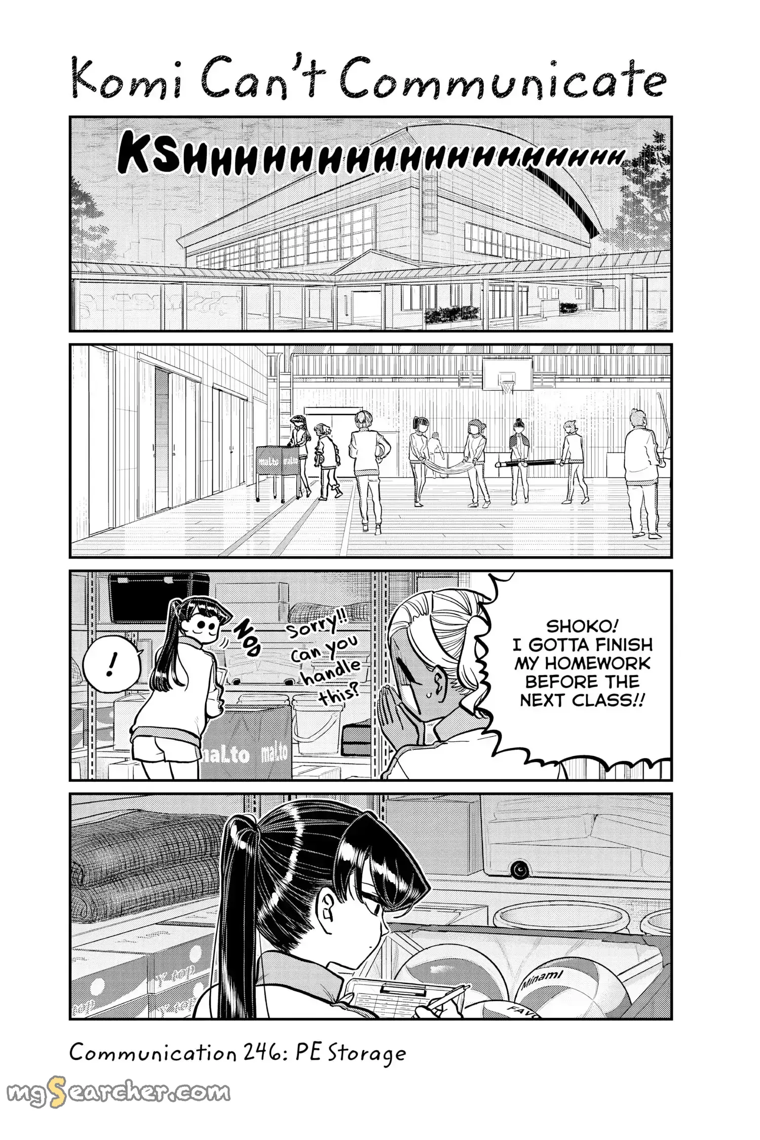 Read Komi Can't Communicate Manga Online