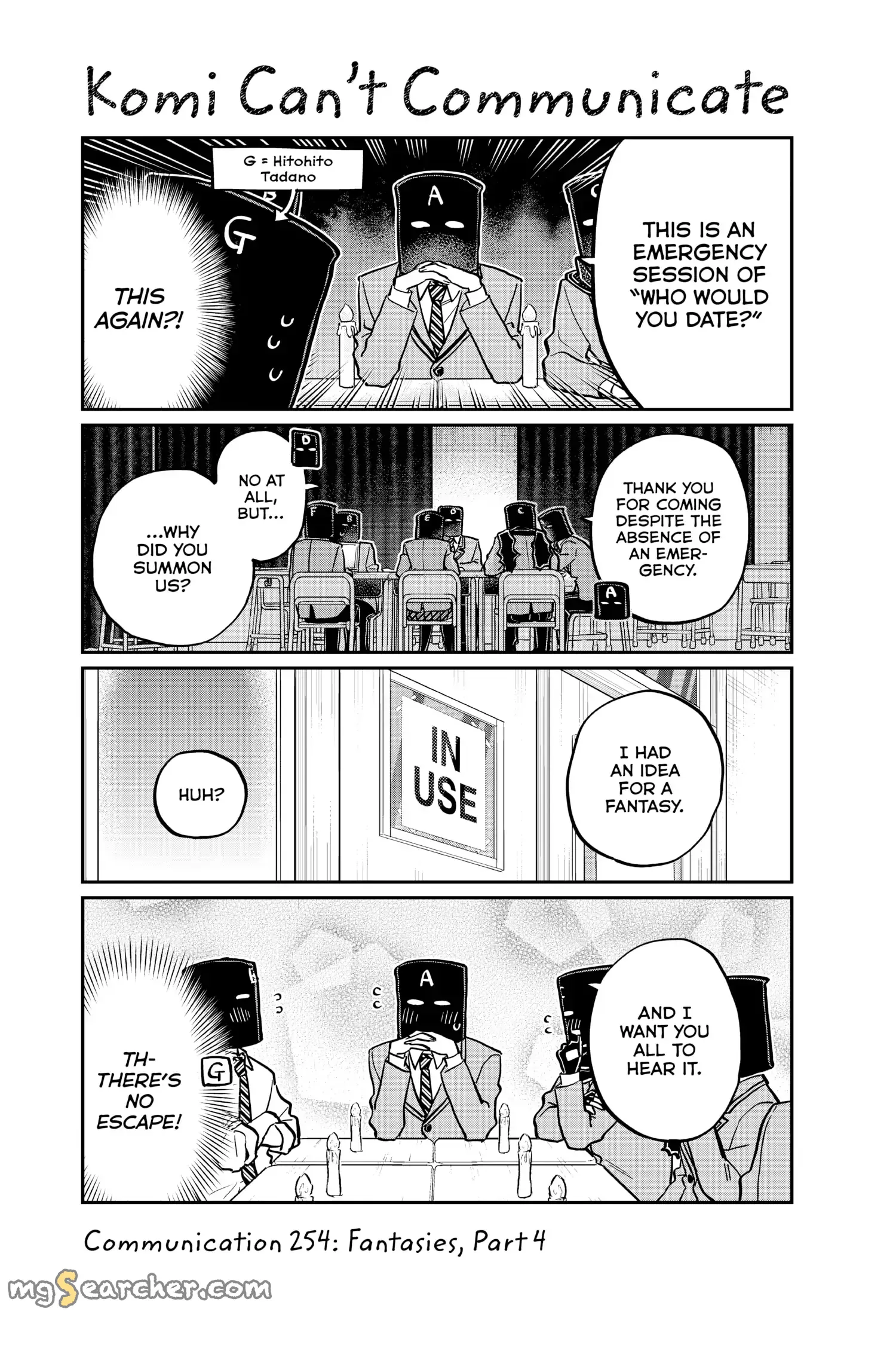 Read Komi Can't Communicate Manga Online
