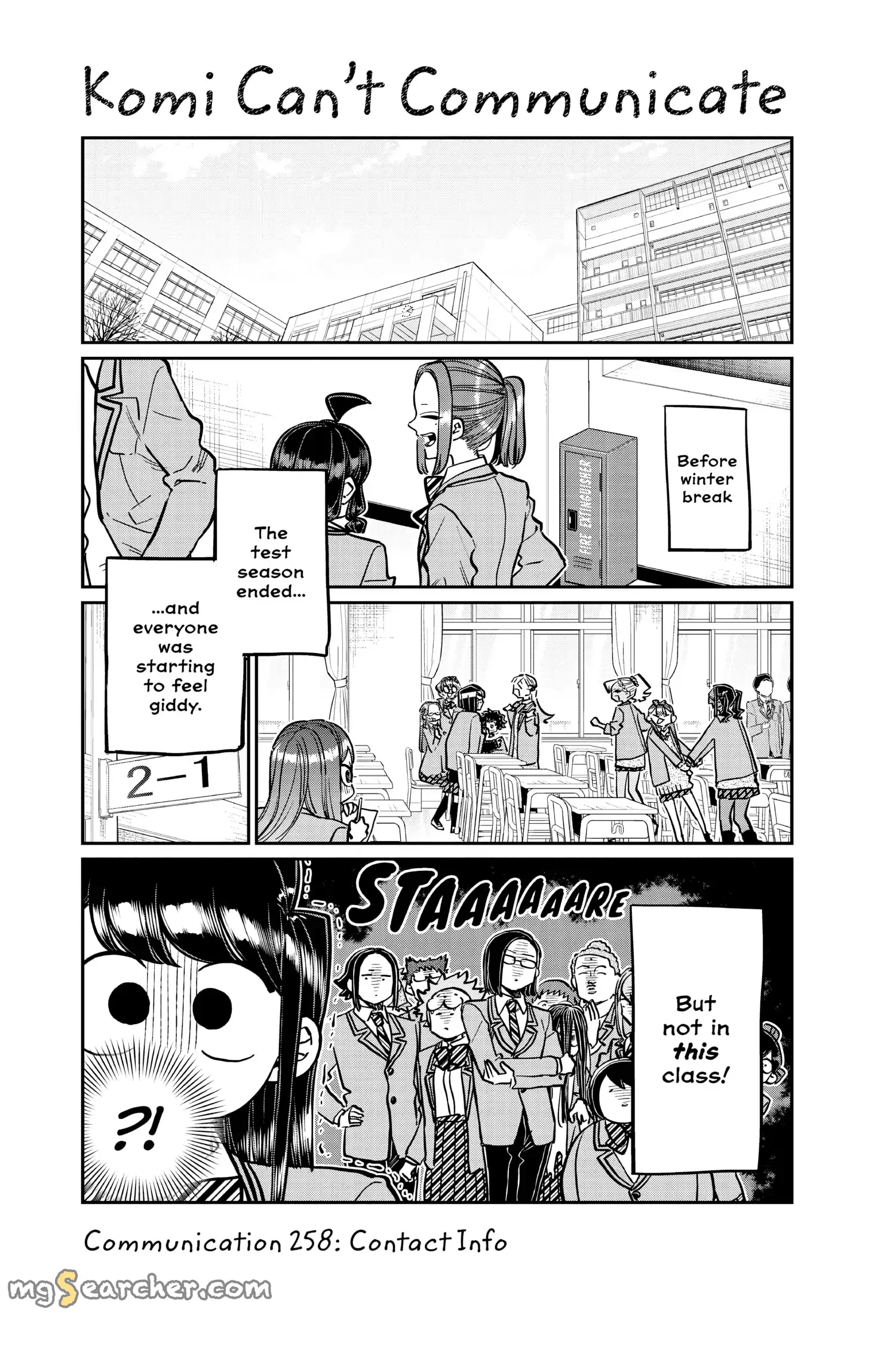 Read Komi Can't Communicate Manga Online