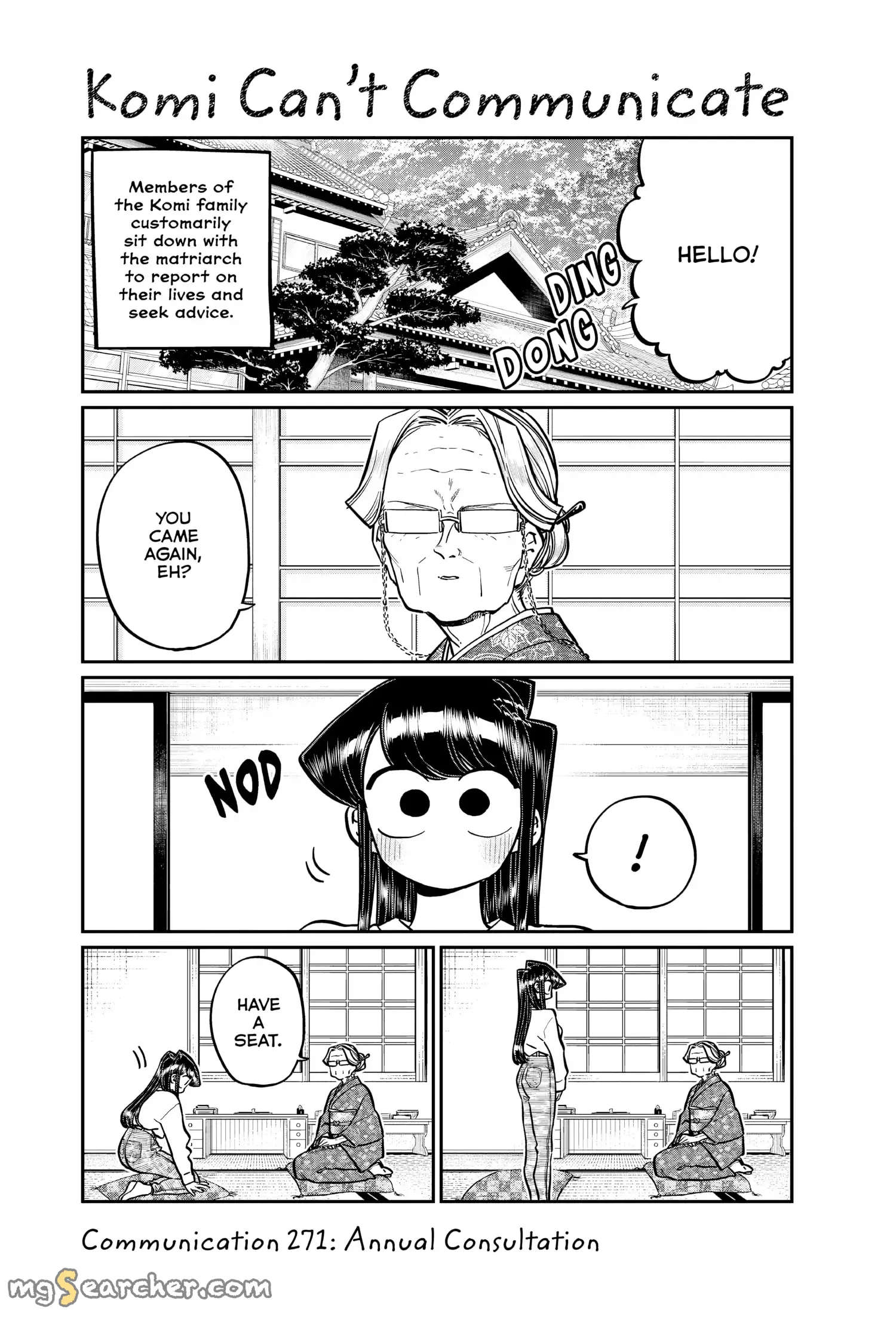 Read Komi Can't Communicate Manga Online