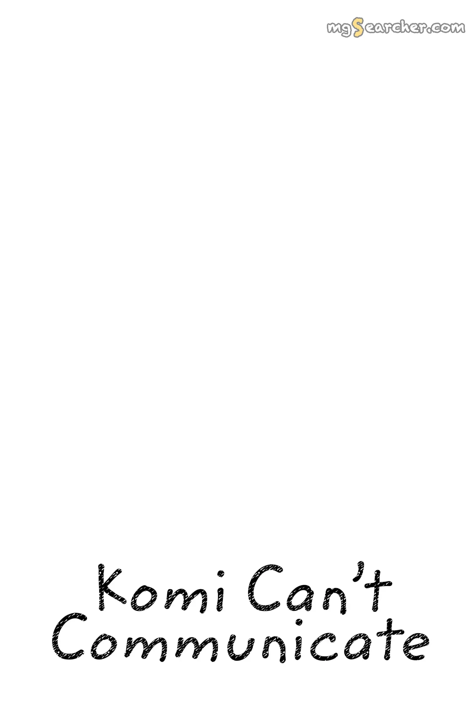 Read Komi Can't Communicate Manga Online