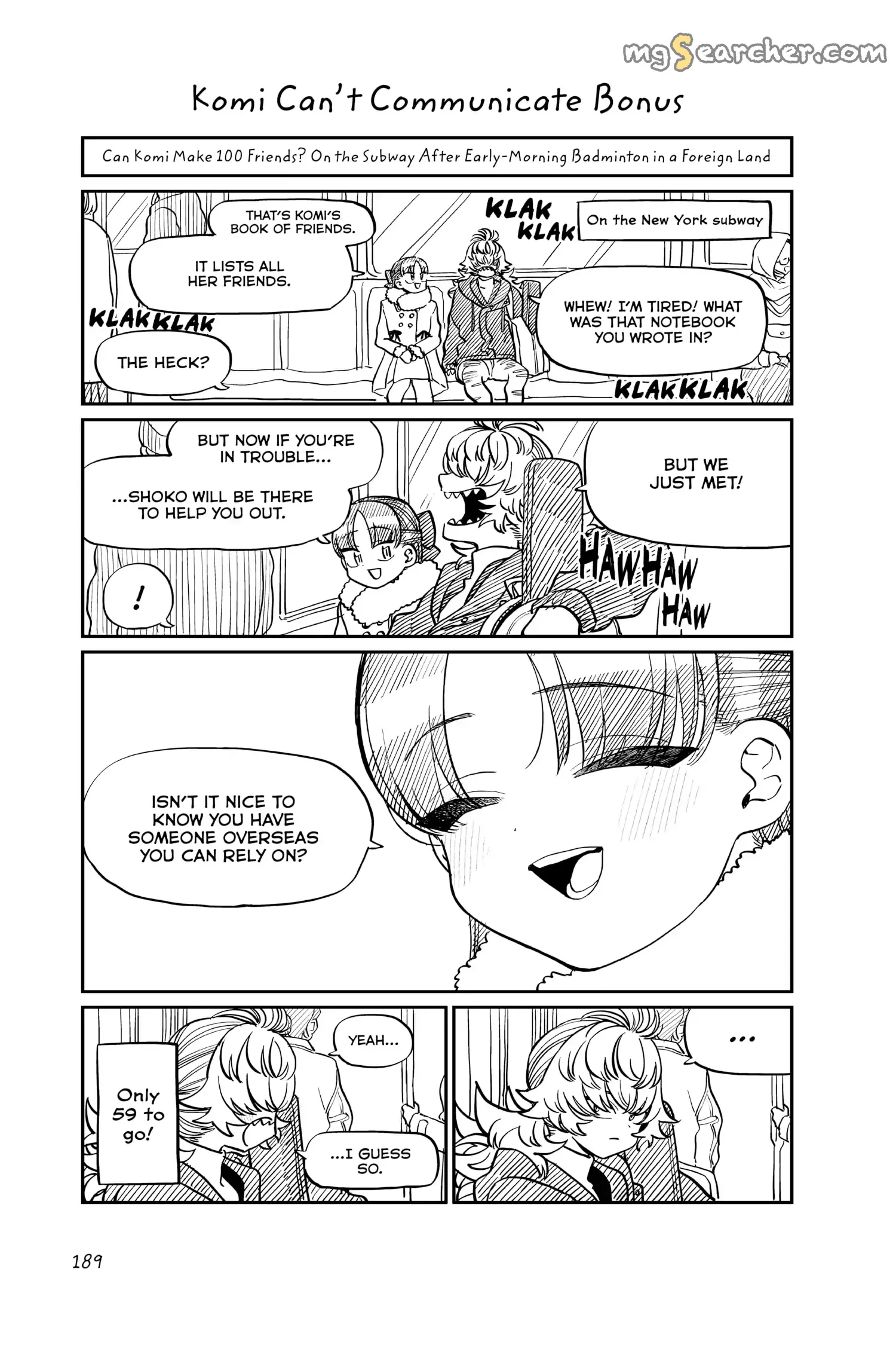 Read Komi Can't Communicate Manga Online