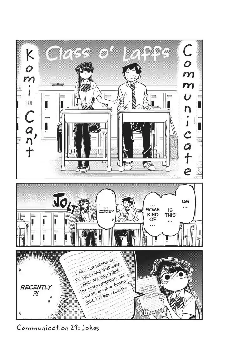 Read Komi Can't Communicate Manga Online