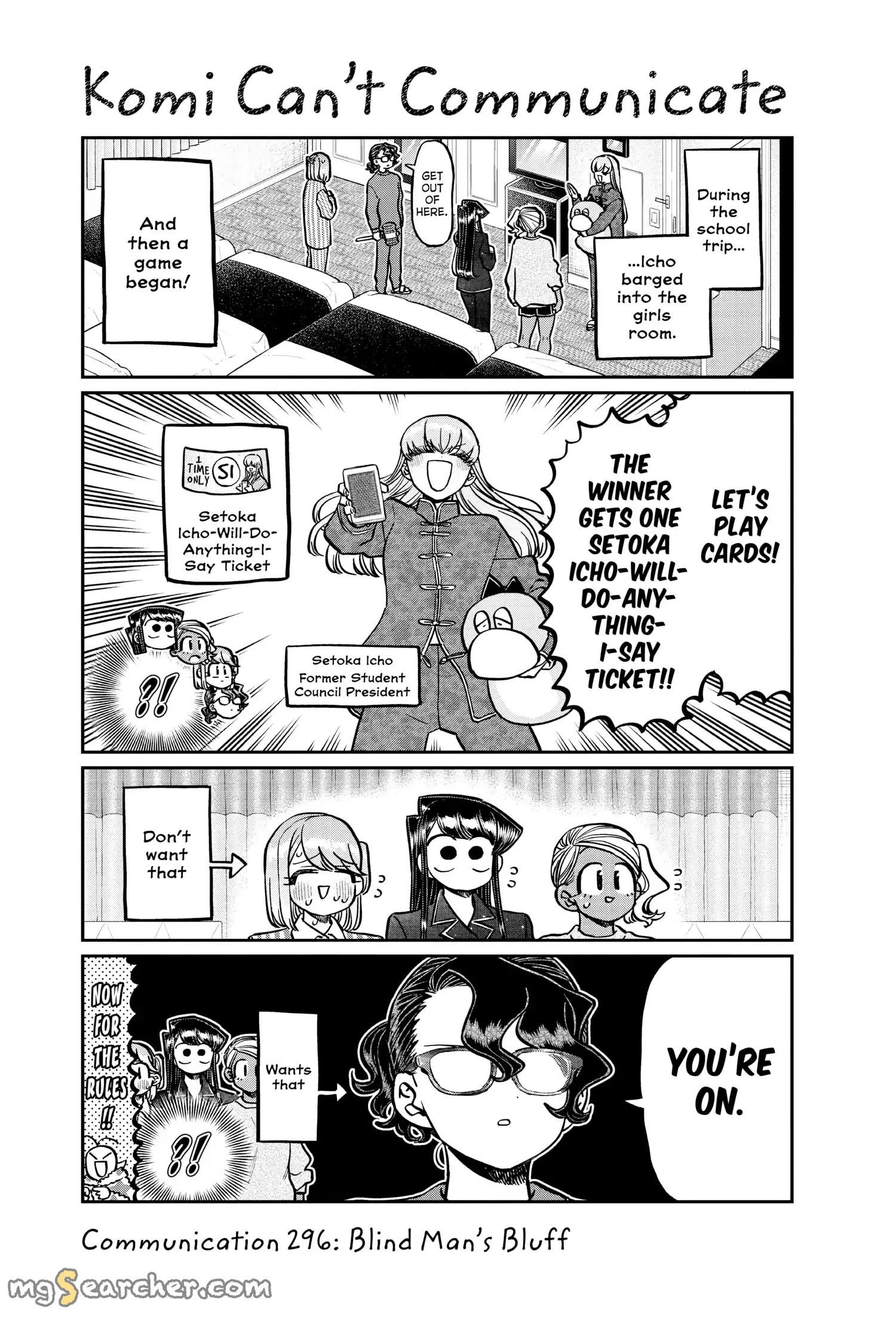 Read Komi Can't Communicate Manga Online
