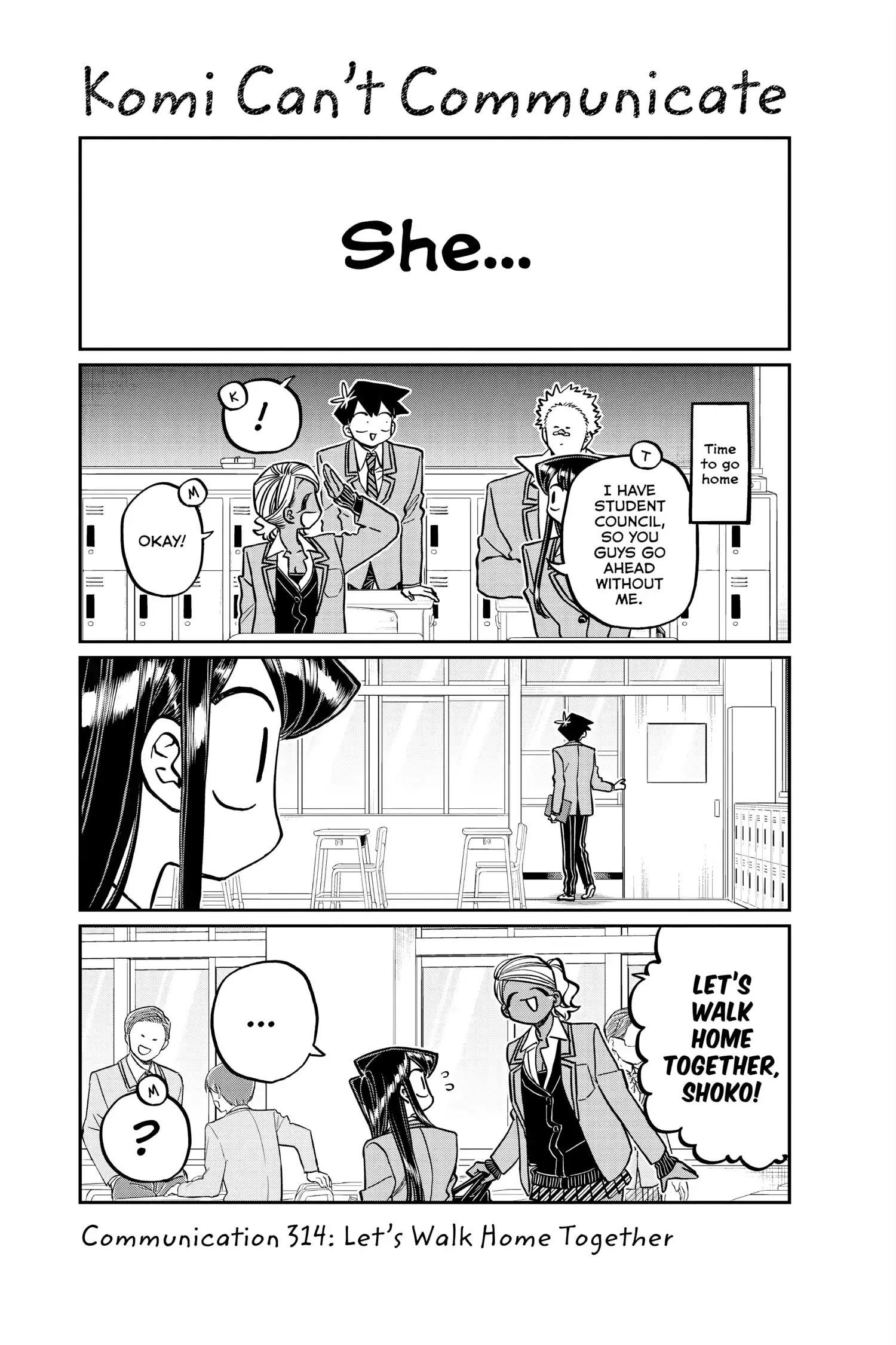 Read Komi Can't Communicate Manga Online