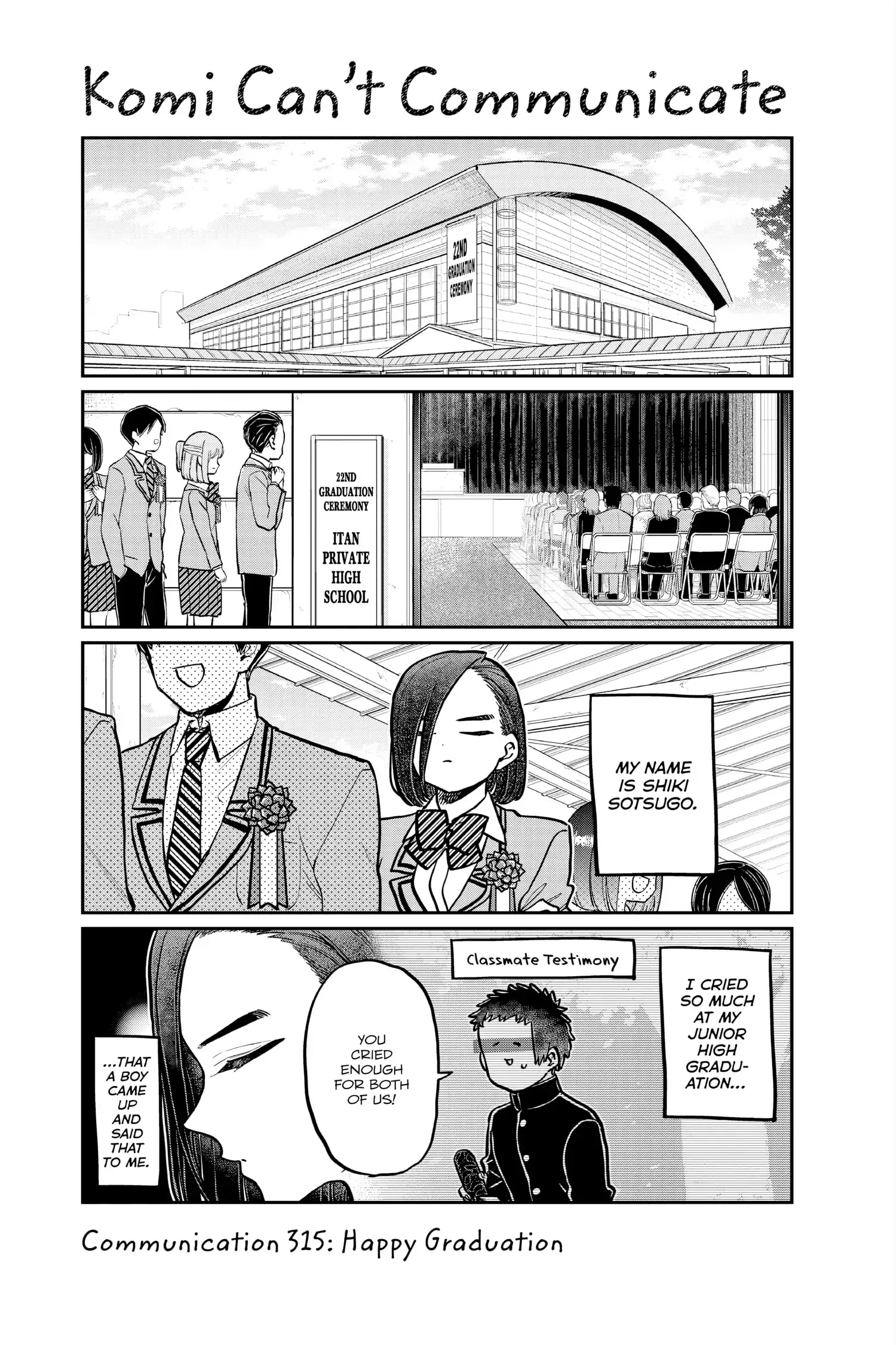 Read Komi Can't Communicate Manga Online