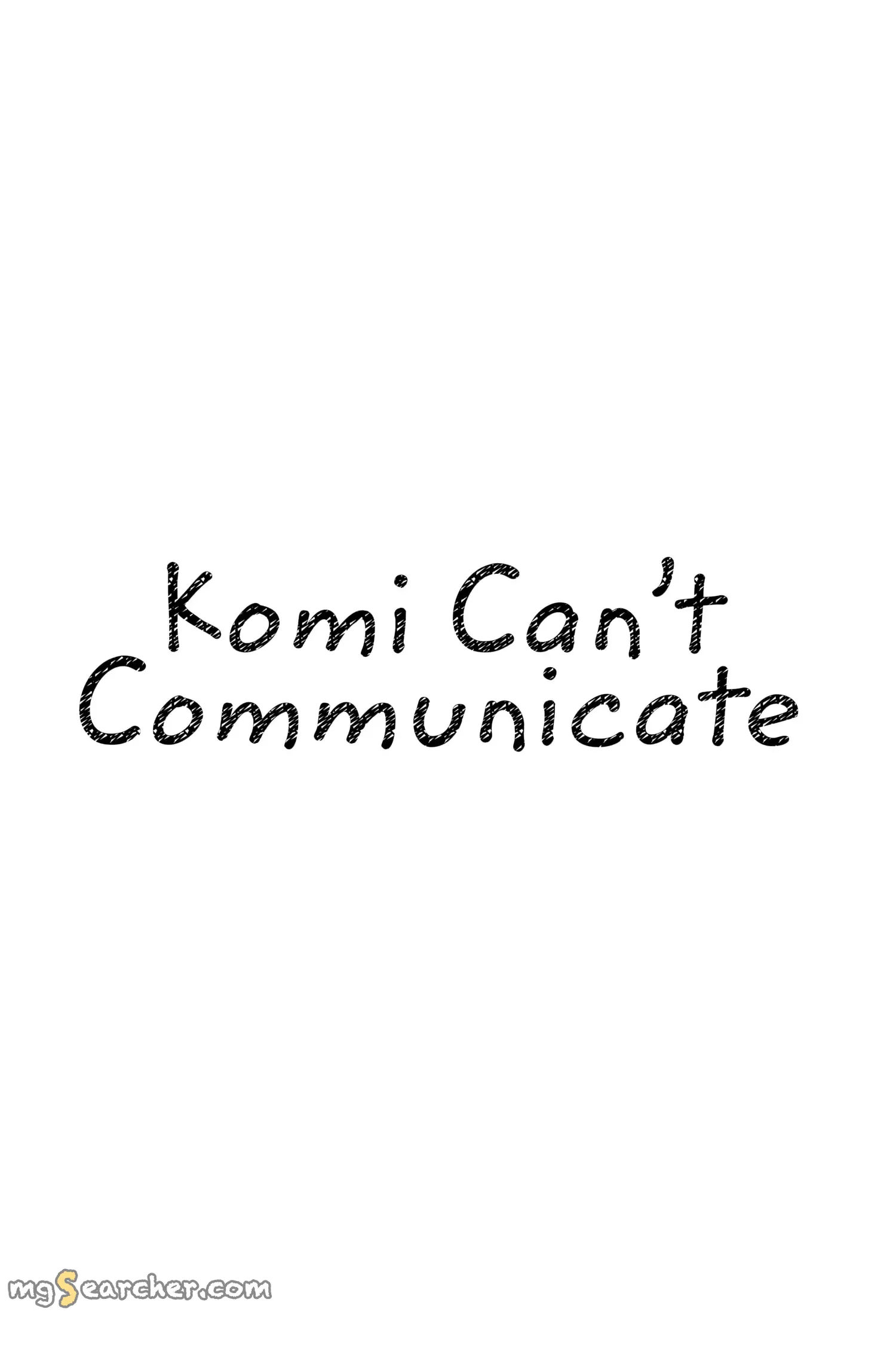 Read Komi Can't Communicate Manga Online