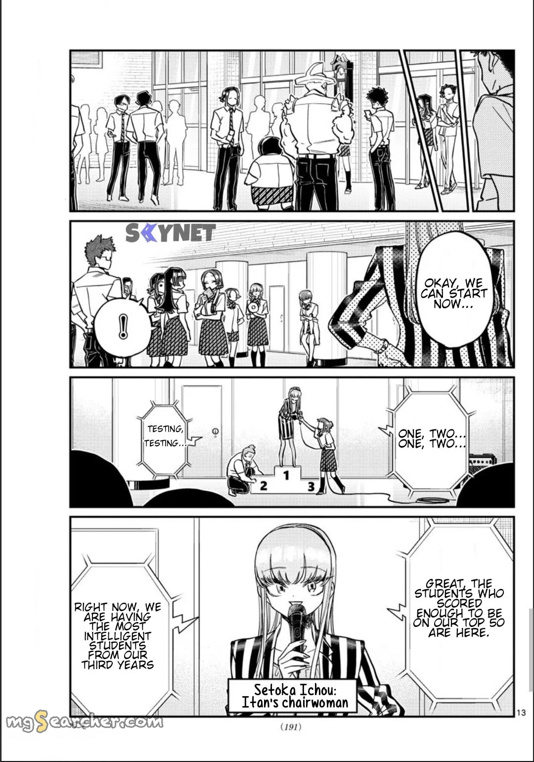 Read Komi Can't Communicate Manga Online