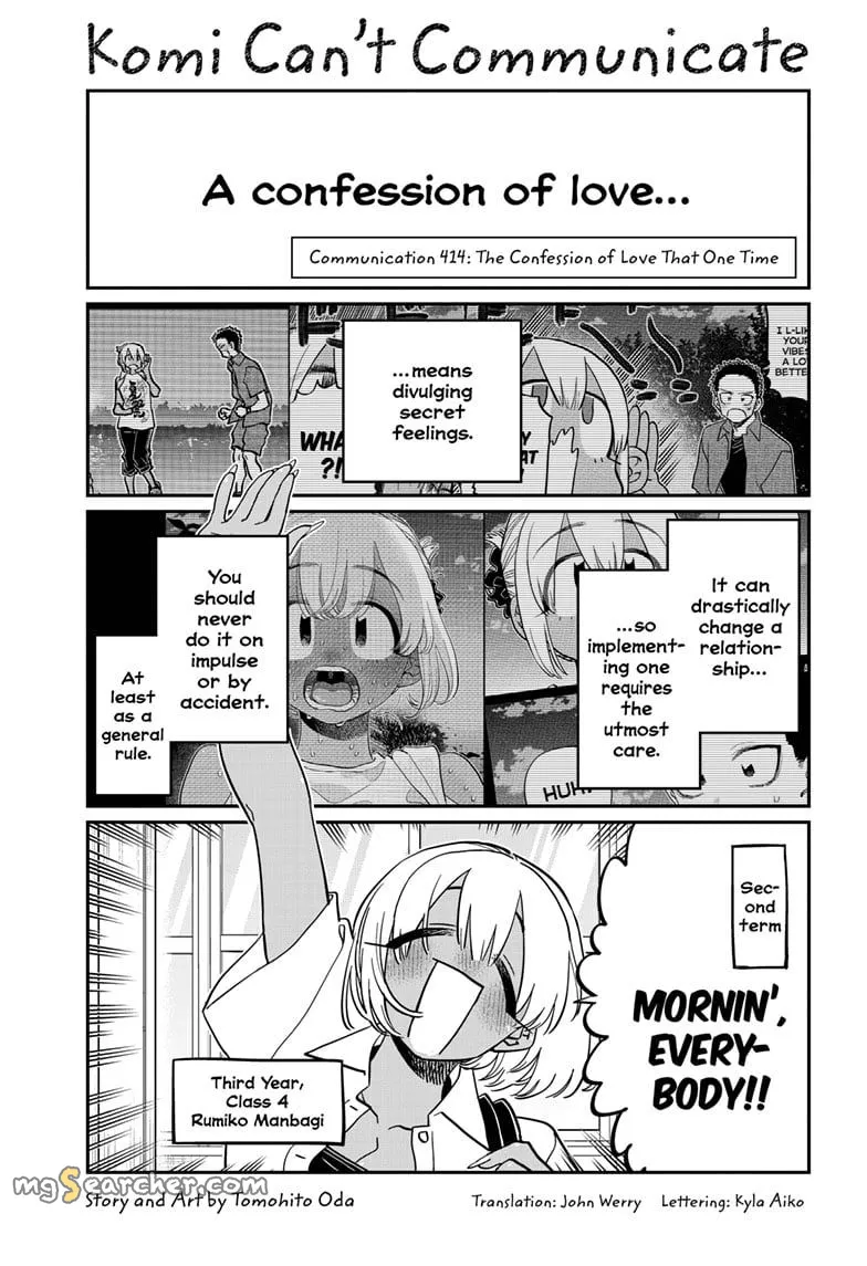 Read Komi Can't Communicate Manga Online