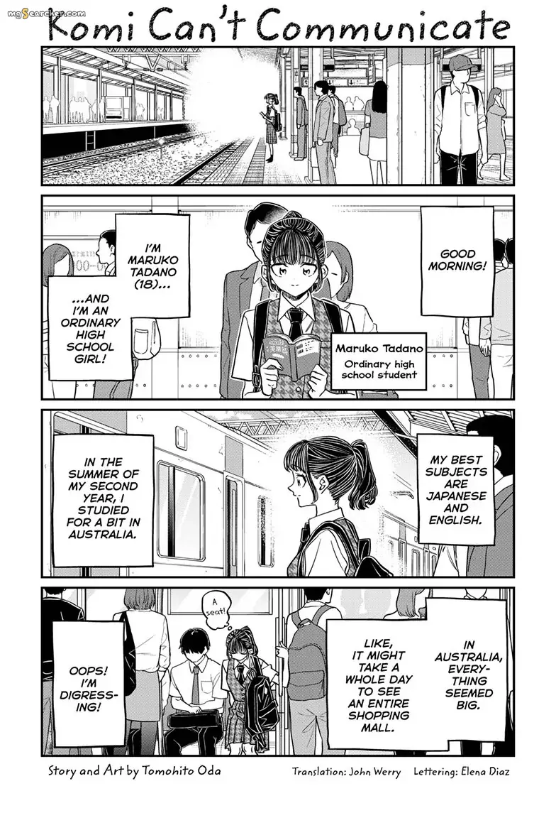 Read Komi Can't Communicate Manga Online