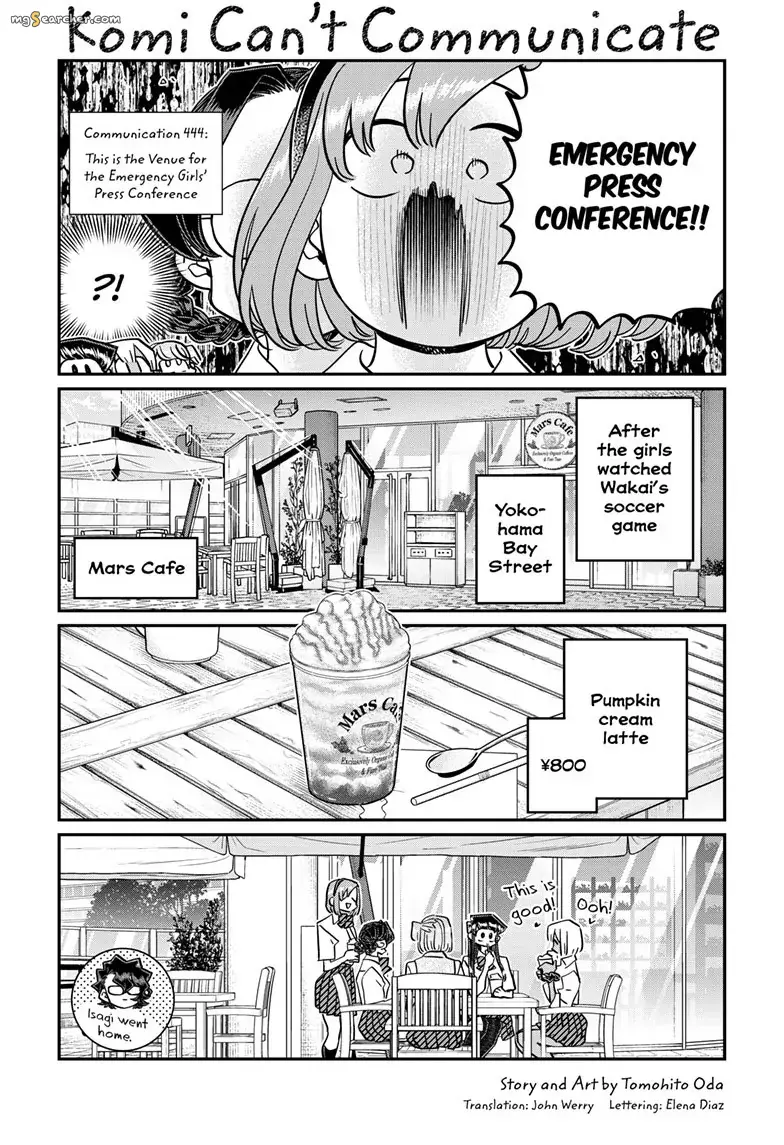 Read Komi Can't Communicate Manga Online