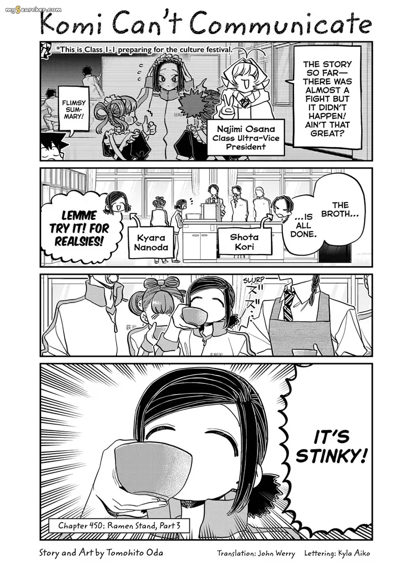 Read Komi Can't Communicate Manga Online