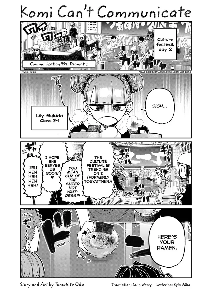 Read Komi Can't Communicate Manga Online