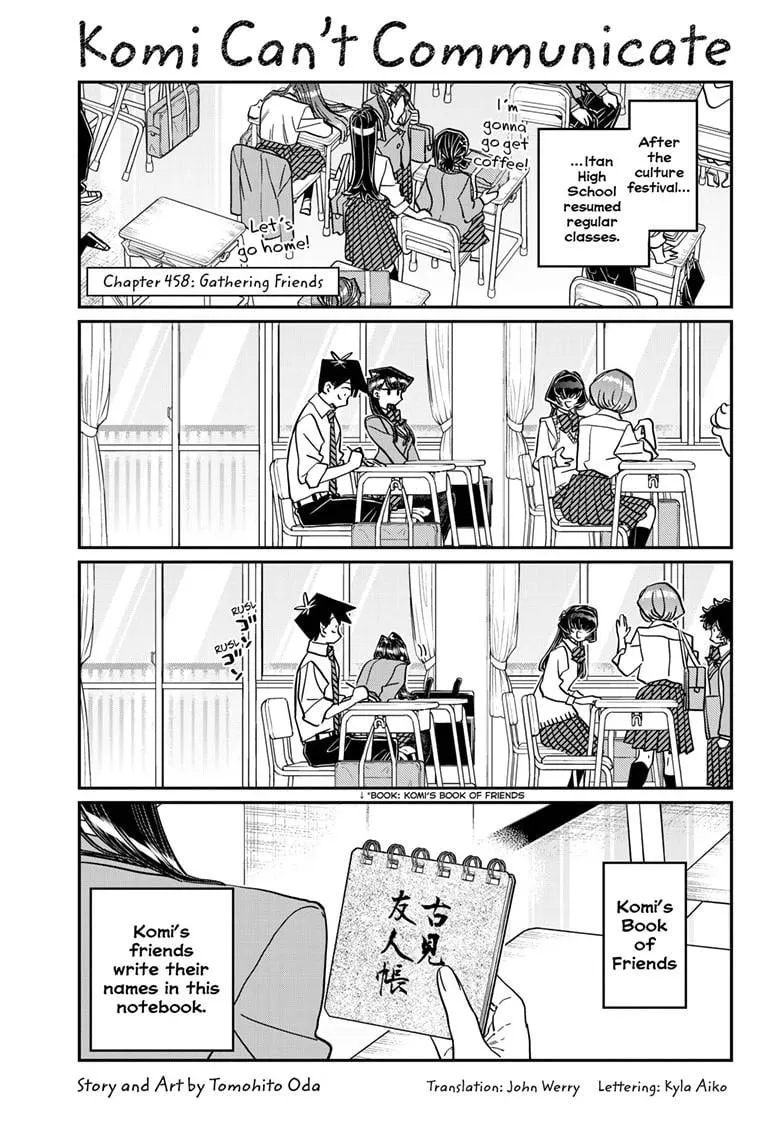 Read Komi Can't Communicate Manga Online