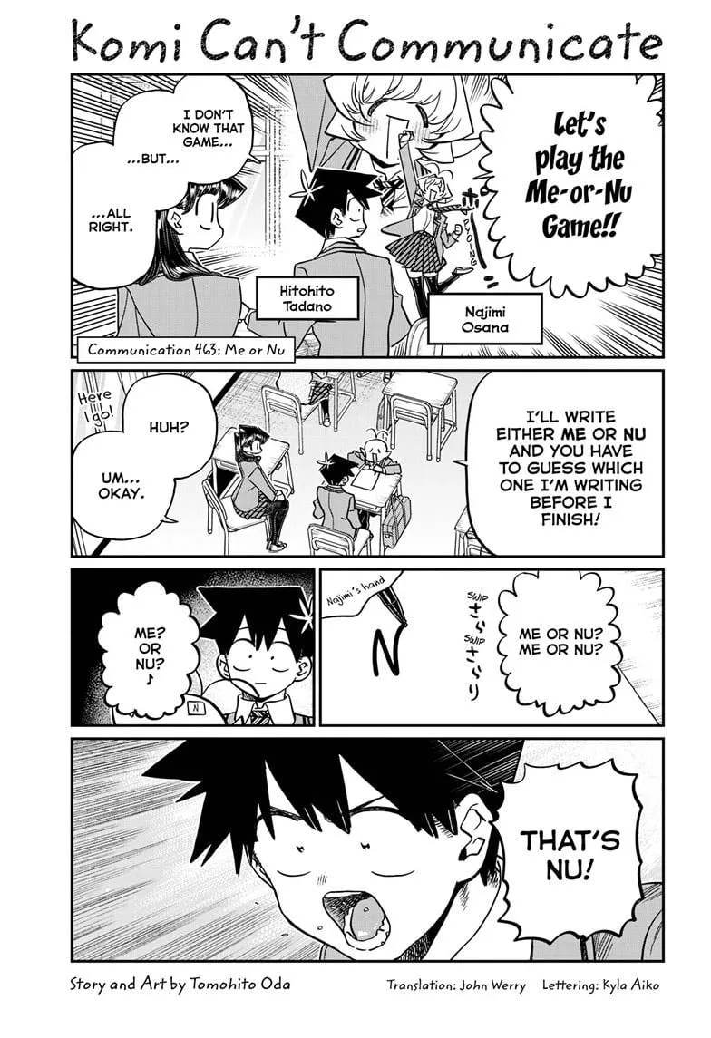 Read Komi Can't Communicate Manga Online