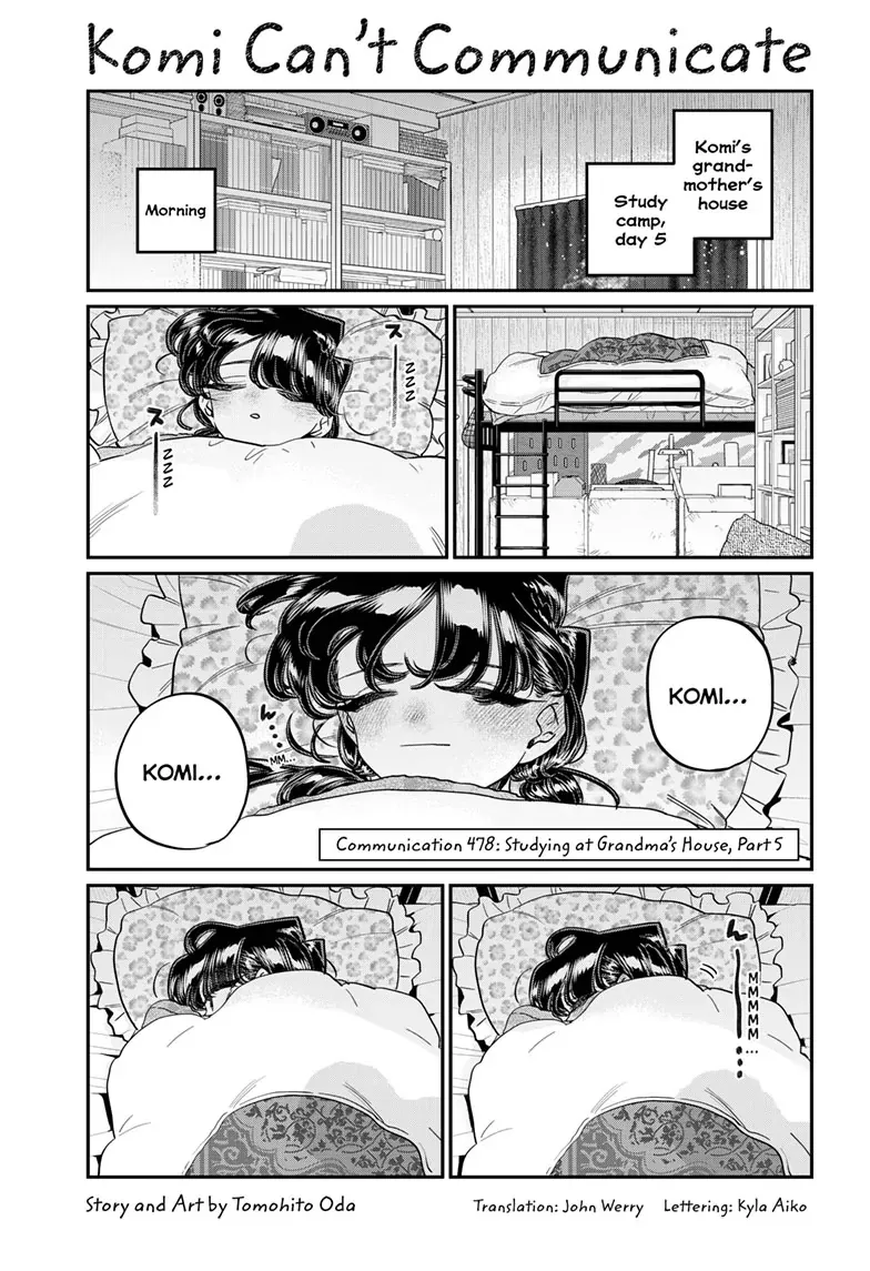 Read Komi Can't Communicate Manga Online