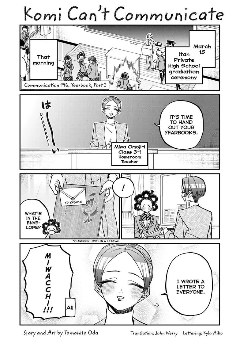 Read Komi Can't Communicate Manga Online