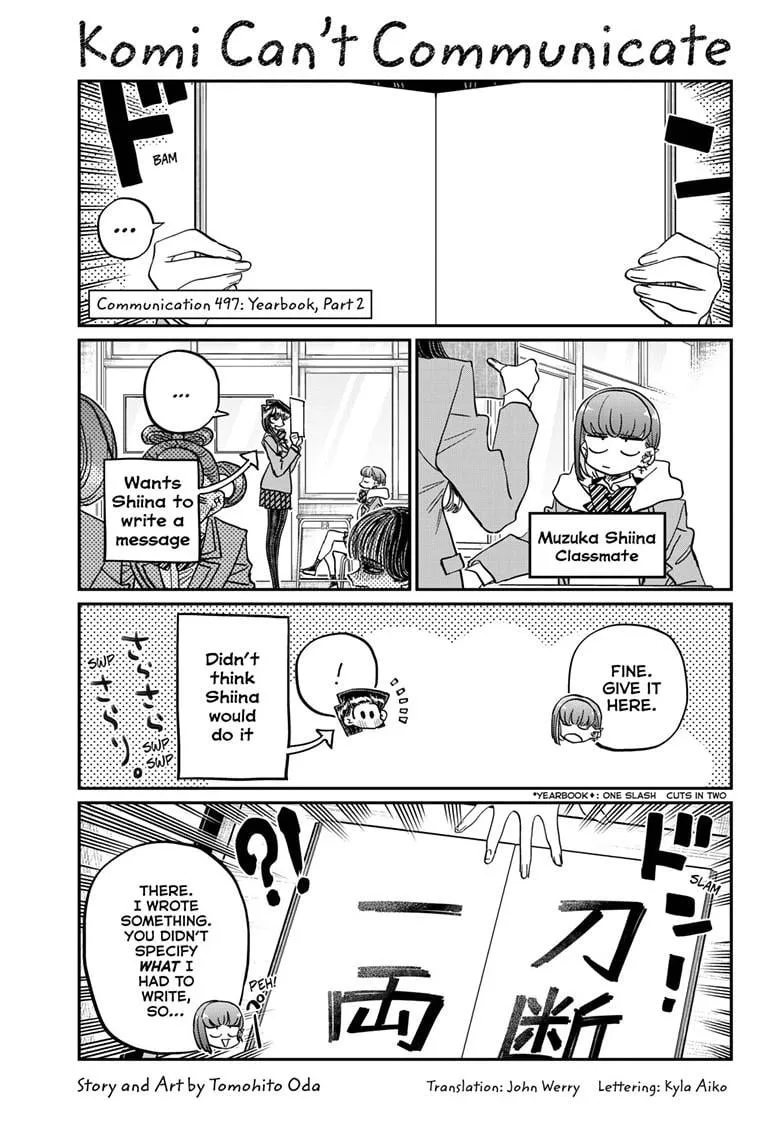 Read Komi Can't Communicate Manga Online