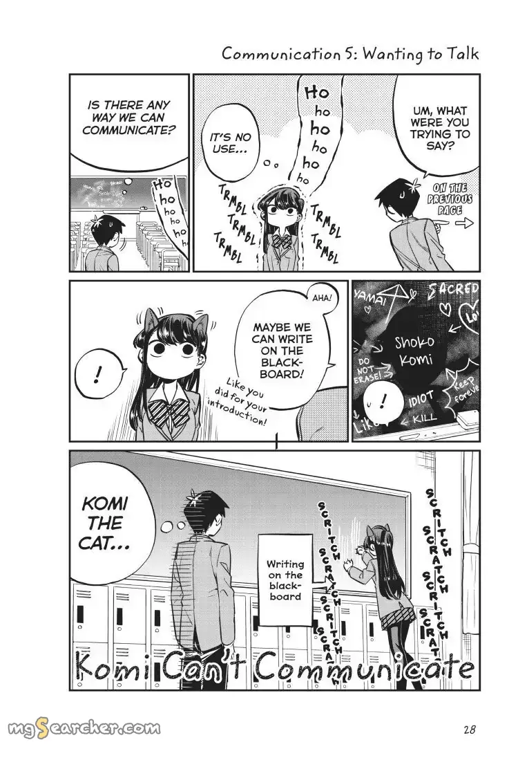 Read Komi Can't Communicate Manga Online