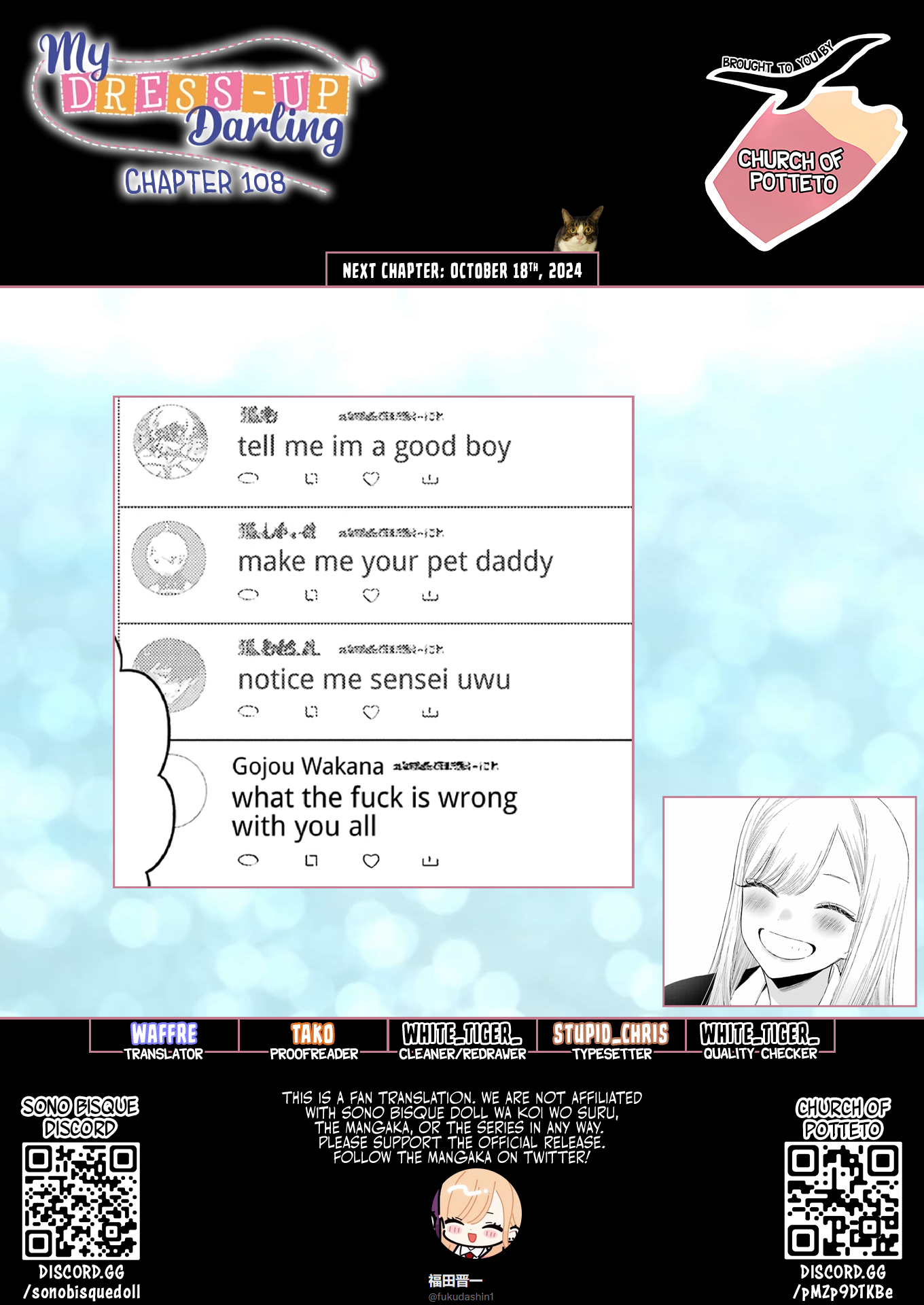 Read My Dress Up Darling Manga Online
