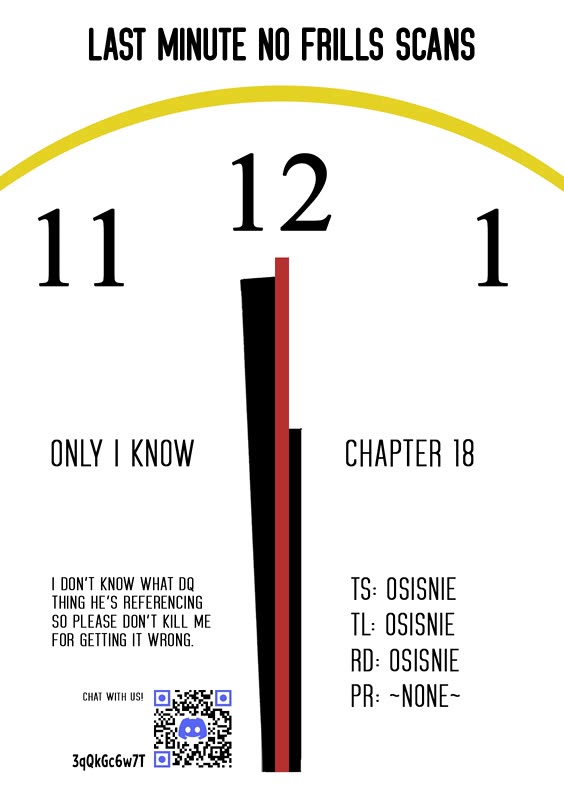 Read Only I Know Manga Online