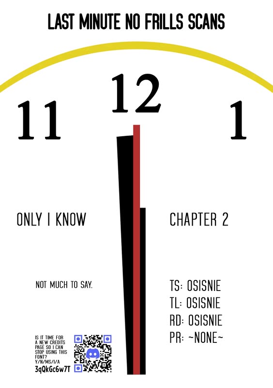 Read Only I Know Manga Online