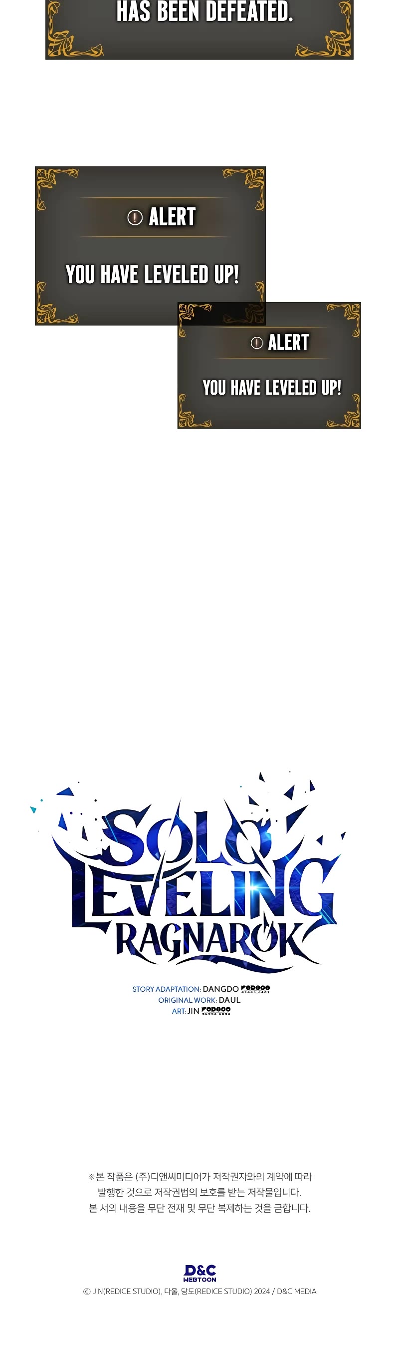 Read Solo Leveling_ Ragnarok Manga Online