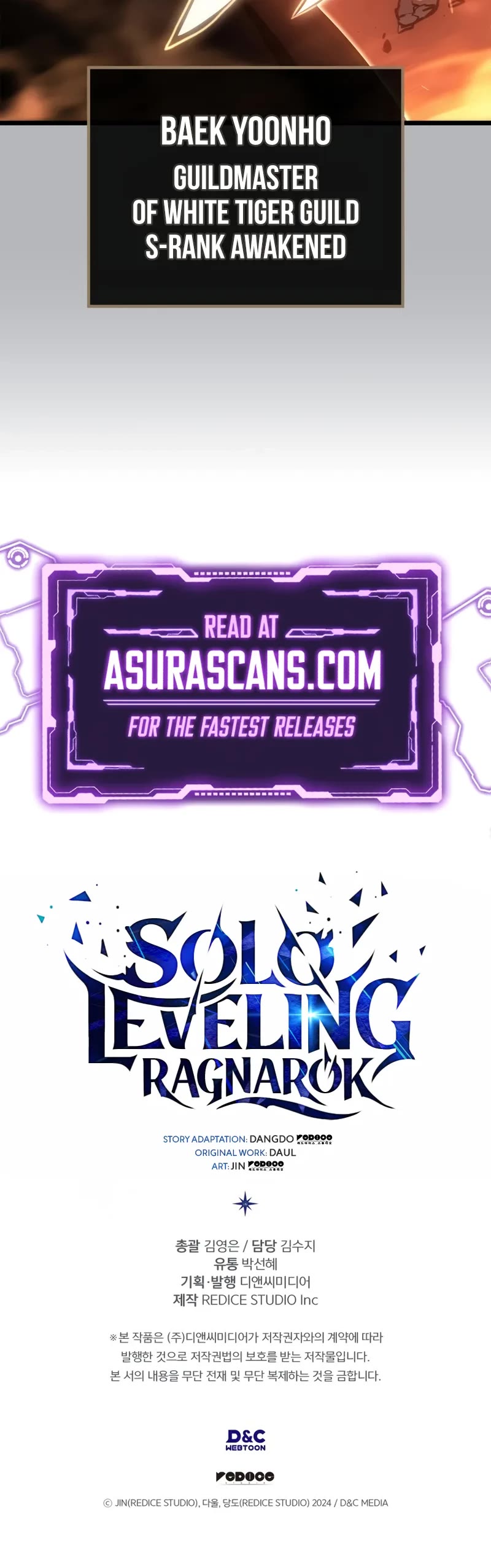 Read Solo Leveling_ Ragnarok Manga Online