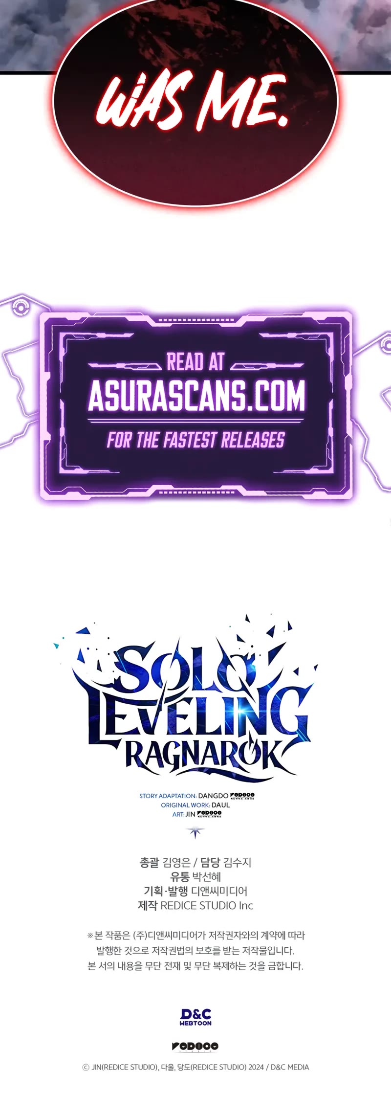 Read Solo Leveling_ Ragnarok Manga Online