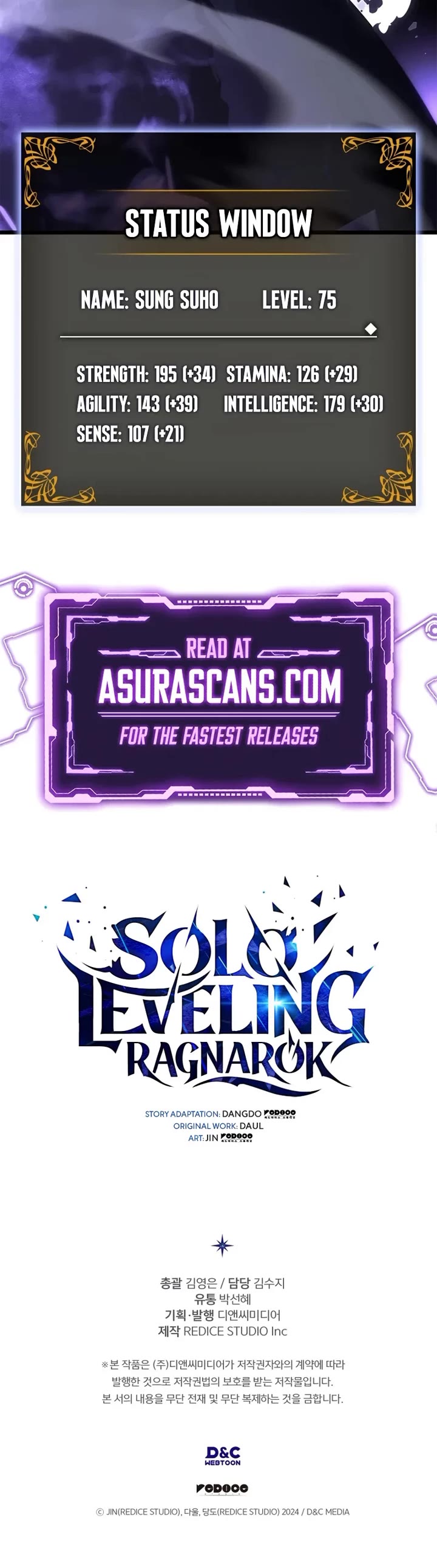 Read Solo Leveling_ Ragnarok Manga Online