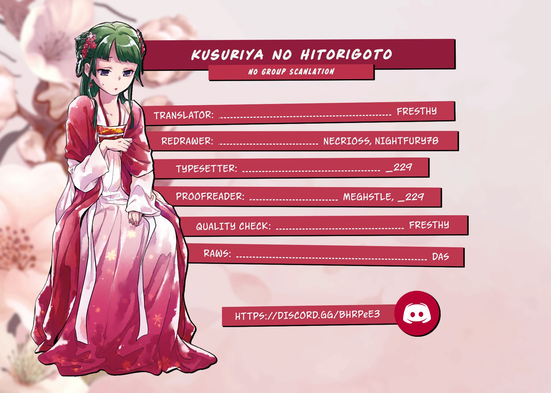 Read The Apothecary Diaries Manga Online