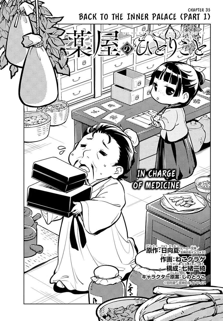 Read The Apothecary Diaries Manga Online