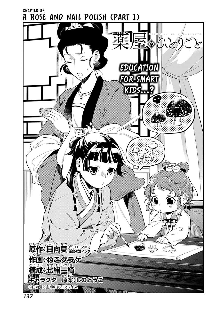 Read The Apothecary Diaries Manga Online