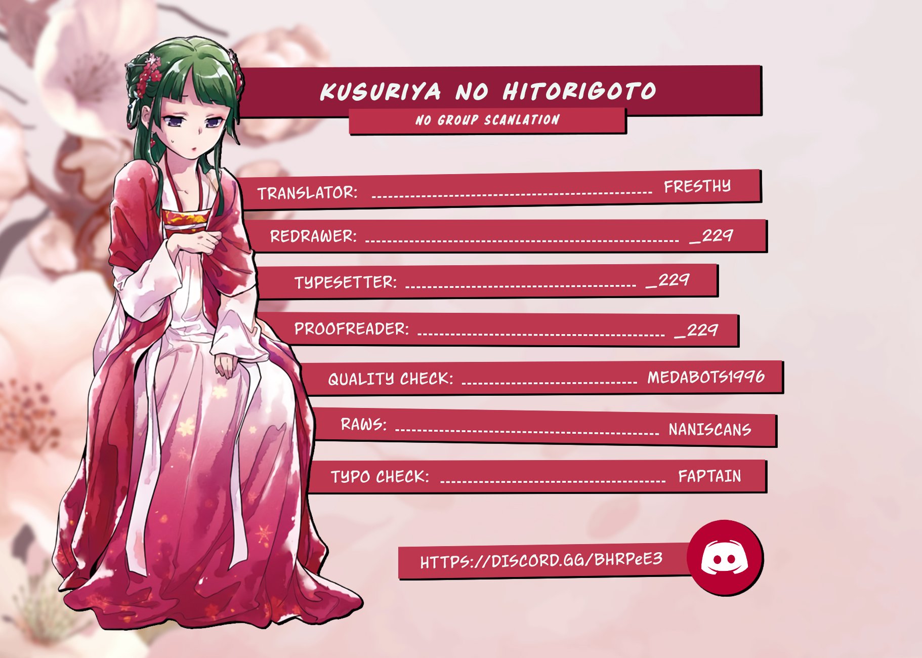 Read The Apothecary Diaries Manga Online