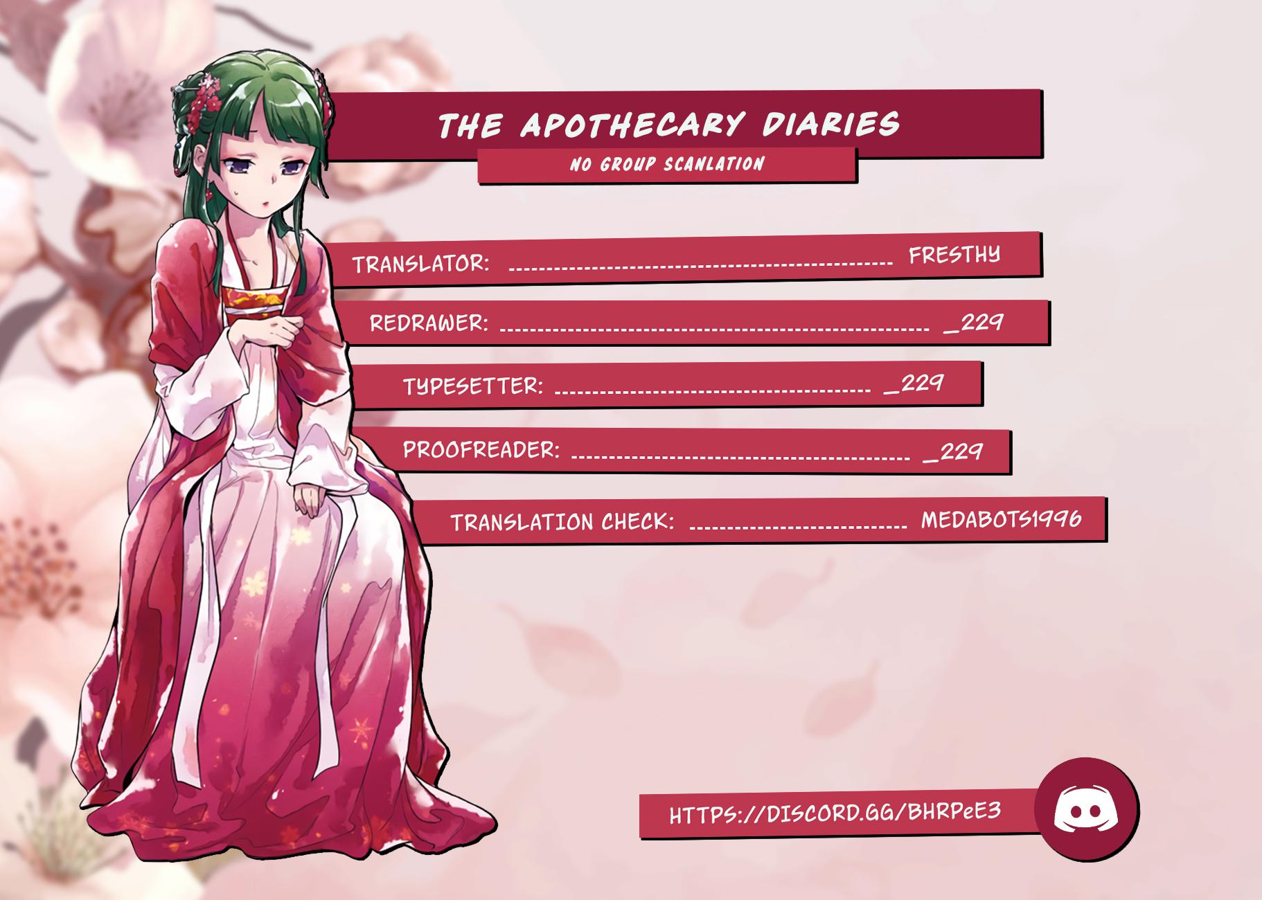 Read The Apothecary Diaries Manga Online