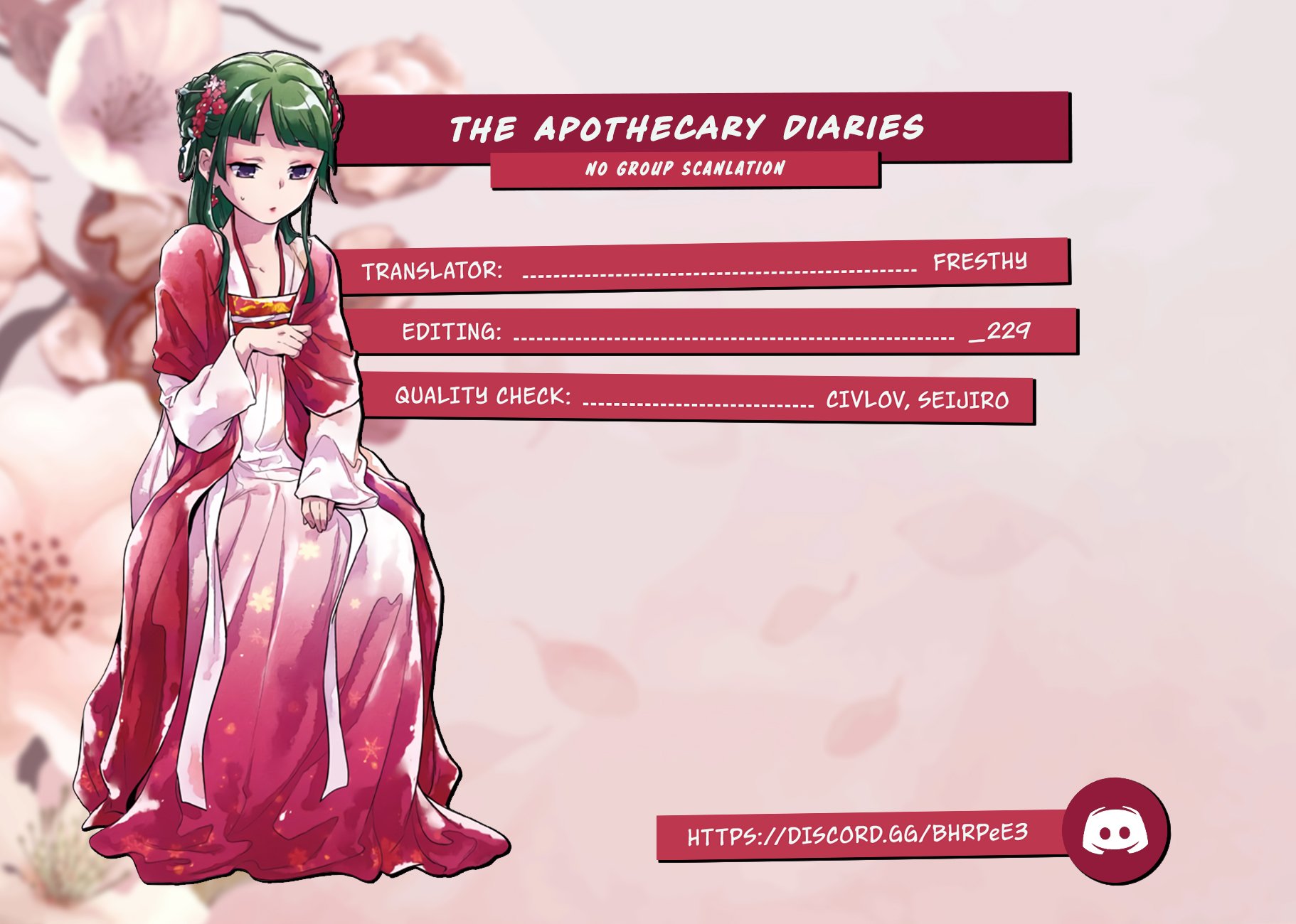 Read The Apothecary Diaries Manga Online