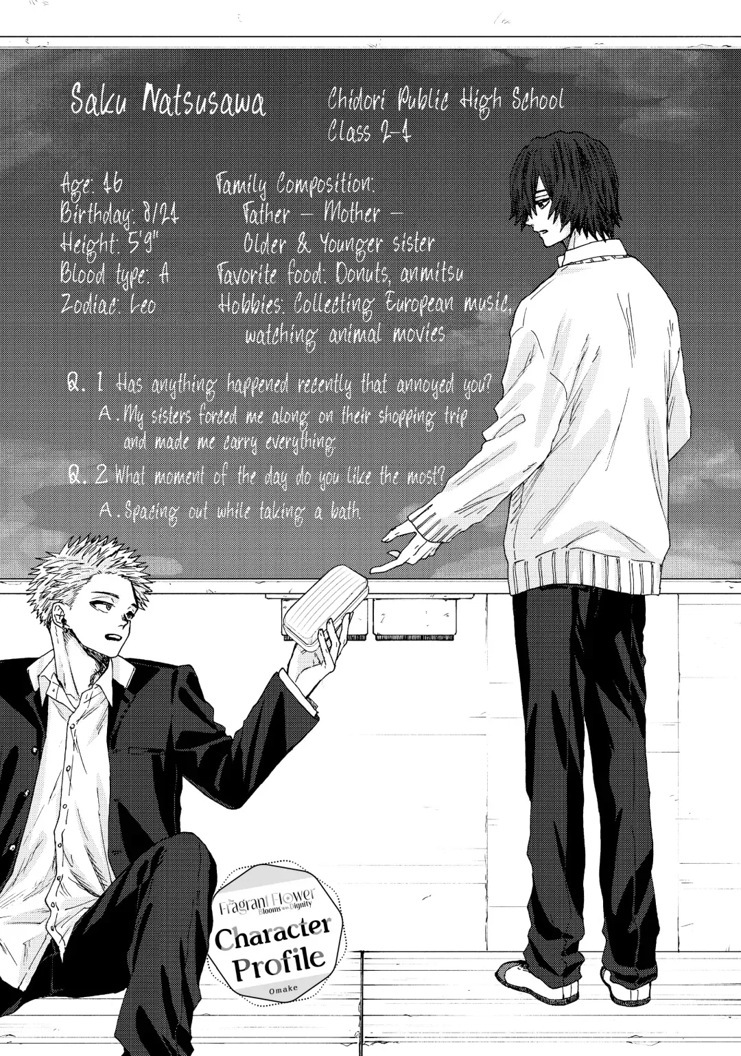 Read The Fragrant Flower Blooms With Dignity Manga Online