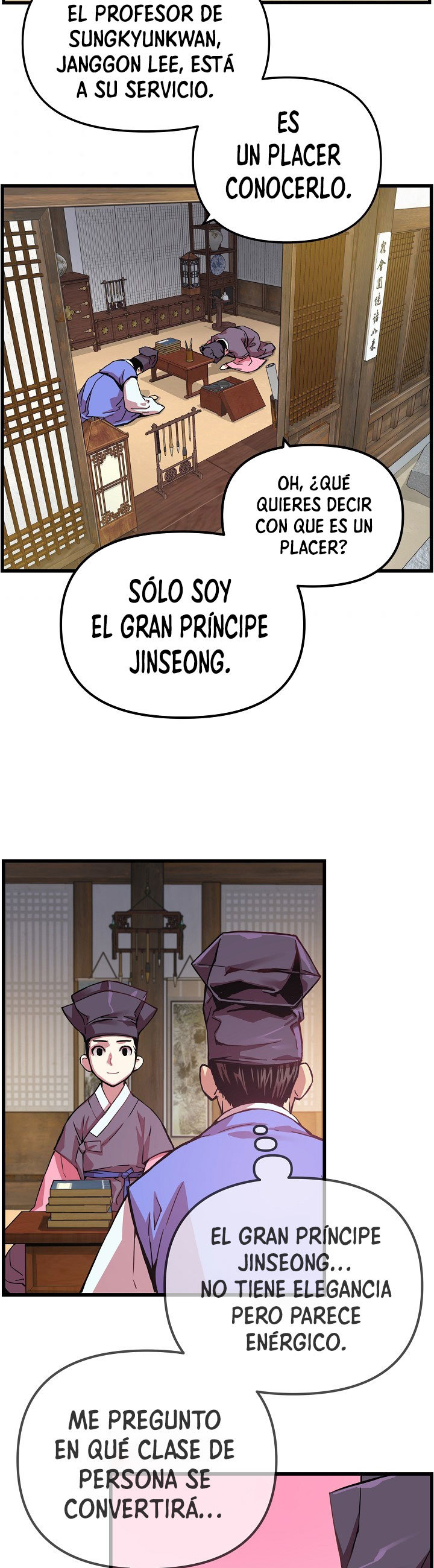 Read I Shall Live As a Prince Es Manga Online